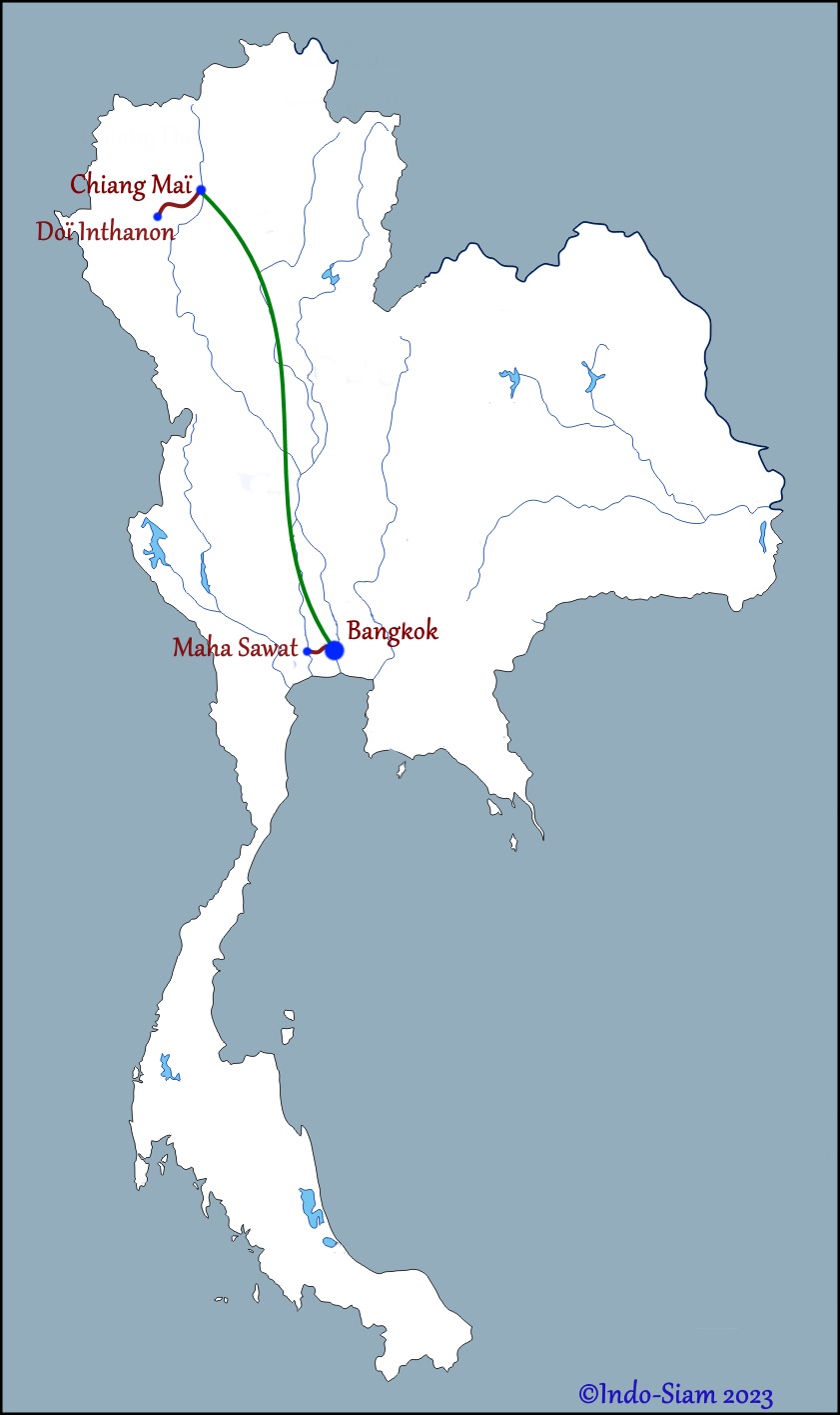 Bangkok et les villages du Nord
