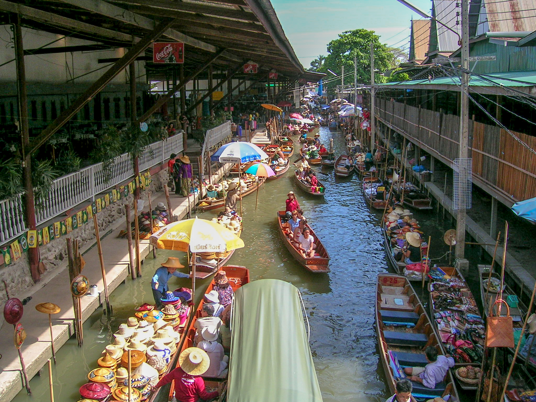 Marché de Damnoen Saduak