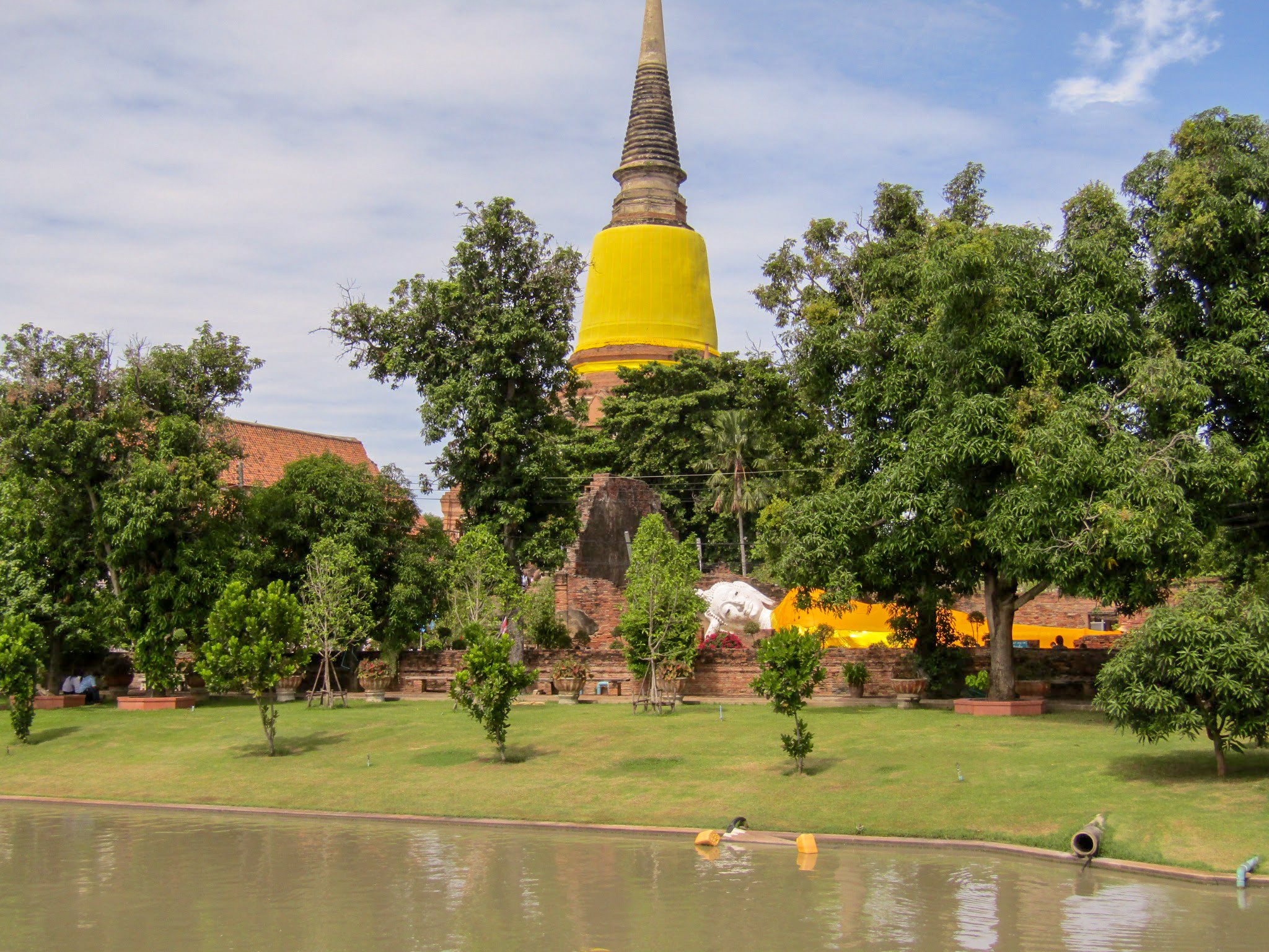 Wat Yai Chaimongkol à Ayutthaya