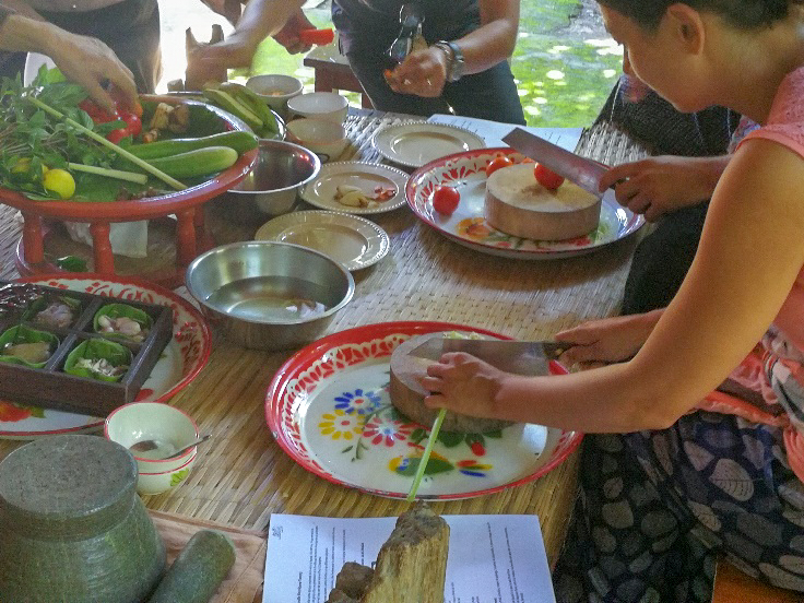 Cours de cuisine, Chiang Maï