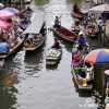 Marché flottant, Bangkok